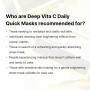 Deep Vita C Daily Quick Mask 350g - 30pcs