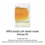 Mild Acidic pH Sheet Mask Honey Fit